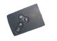 Siyah Renault Koleos Anahtarsız giriş Anahtar Fob 4 Düğme Transponder Çip PCF7941 434 Mhz